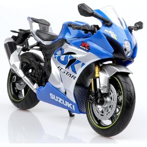 1/12 Scale Suzuki GSX-R1000R Diecast Toy Motorcycles,Suzki Motorcycle Model,GSX R1000 Motorcycle Toy Gifts for Boys Girls