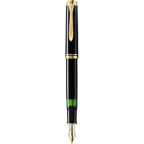 PELIKAN Souveran Fountain Pen, Extra Fine, Black (980110)