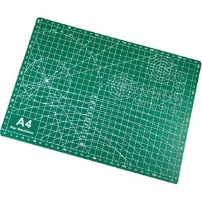 A4 Self Healing Sewing Mat,12 x 9 inches Double Sided 5-Ply Craft Cutting Mat Flexible Non Slip Craft Cutting Mat (A4)