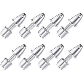 MECCANIXITY RC Plane Airplane Spinners Propeller Adapter, 4mm Aperture and 6mm Output Axle Propeller Adapter Saver for Shaft Brushless Motor Speed Controllers, Pack of 8 in Kuwait