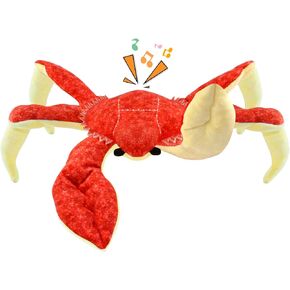 Large Squeaky Rope Dog Toys : Big Plush Dog Chew Toys - Tug of War Tough Dog Toys - Cute Alligators Pet Toys for Small,Medium,Large Dogs