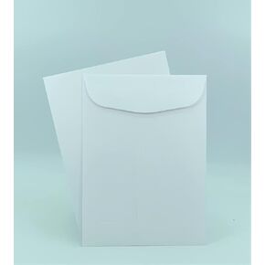 150 Minas Envelope 5 1/2" x 7 1/2" Catalog Envelope (Open End), Sturdy 24lb. White, Strong Gum Flap, (150 Envelopes)
