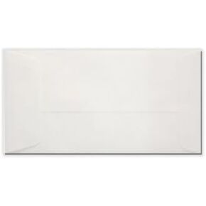 LUXPaper #14 Policy Business Envelopes | 5" x 11 1/2" | White | 28lb. Text | 50 Qty