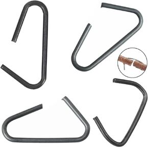 40 Pack Treadle Sewing Machine Belt Hooks Wire Connector Leather for Vintage Classic Antique Singer Jones Machines Genuine Leather Belts Cord Rotary Foot Operated Wheel Old Type