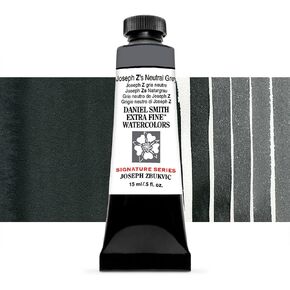 Daniel Smith Watercolor, 15 Milliliter Tube, Joseph Z's Neutral Grey (284600244)