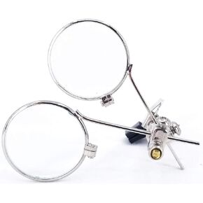 Central Purchasing, LLC JEWELER'S Eye LOUPE Clip on Eye Glasses Jewelry Making Repair Magnifier Craft