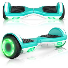Hoverboard, 6.5" Two Wheel Hoverboard with Bluetooth and Lights, Hoverboard for Kids Ages 6-12