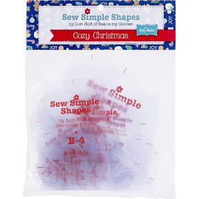 Riley Blake Cozy Christmas Sewing Templates