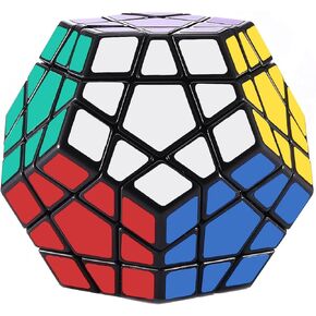 Dreampark 3x3 Megaminx Speed Cube Puzzle Toy, Black