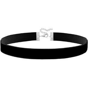 yfstyle 8Pcs Lace Choker Necklaces Set Black/Green Choker Necklace for Women Girls Gothic Velvet Chokers Daisy Choker Necklace Fairy Flower Choker Collars Mother’s day Valentine’s day Gifts