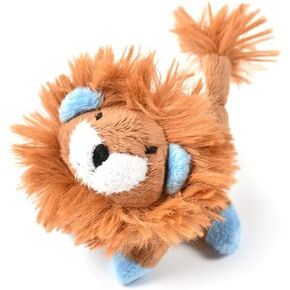 Oscar Newman Lion Safari Baby Pipsqueak Toy, 7-inch Length, Pink