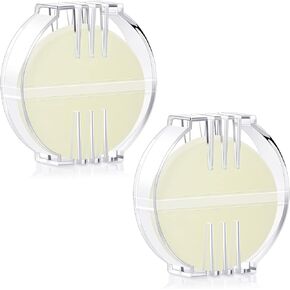 Maitys 4 Pcs Thread Wax Thread Conditioner Beeswax for Hand Sewing Embroidery Beeswax Floss Conditioner for Quilting Sewing Strengthening Line Embroidery Wax (Colorless)