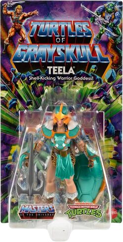 Masters of the Universe Mattel Origins Turtles of Grayskull Action Figure & Accessories, Skeletor Collectible Toy with 16 Joints, TMNT & Motu Crossover in Saudi Arabia