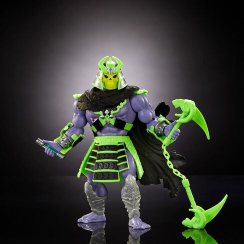 Masters of the Universe Mattel Origins Turtles of Grayskull Action Figure & Accessories, Skeletor Collectible Toy with 16 Joints, TMNT & Motu Crossover in Saudi Arabia
