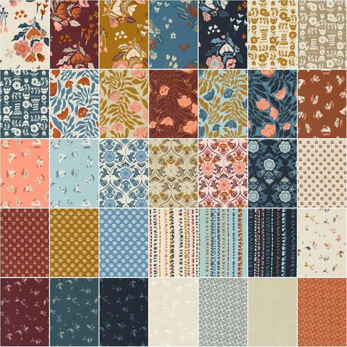 الحزمة الثامنة من Moda Fabrics Folk & Lore Fat من Fancy That Design House 45600F8 in Saudi Arabia