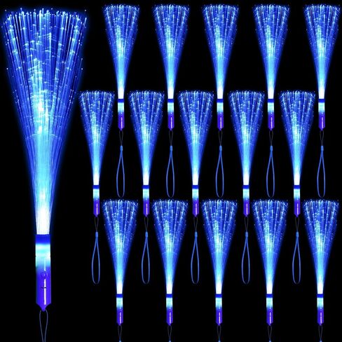 30 PCS Green Fiber Optic Wands Glow Fiber Wands Bulk LED Light Up Wands with 3 Flashing Modes LED Flashing Sticks for Halloween Christmas St. Patrick’s Day Easter Wedding Bridal Shower Birthday in Saudi Arabia