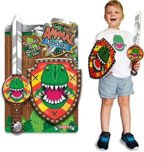 Unicorn from Deluxebase. Unicorn Foam Toy Sword and Shield. Dress Up & Pretend Play Unicorn Costumes Playset with EVA Foam Sword for Kids. Great Kids Gift and Party Favor. in Saudi Arabia