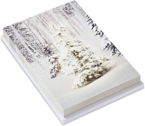 Hallmark Boxed Christmas Cards, Snowy Glowy Tree (16 Cards and Envelopes) in Saudi Arabia