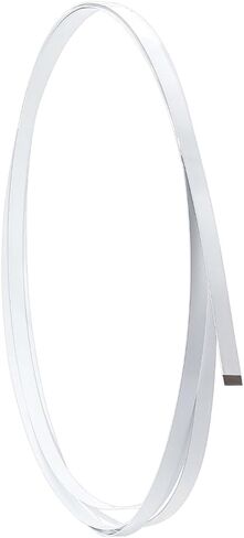 PH PandaHall 5.4 Yards 8mm Boning for Sewing, White Spring Steel Boning Corset Boning PVC Covered Steel Boning Stays Boning for Corset Wedding Dress Bridal Gowns Lingerie Nursing Cap in Saudi Arabia