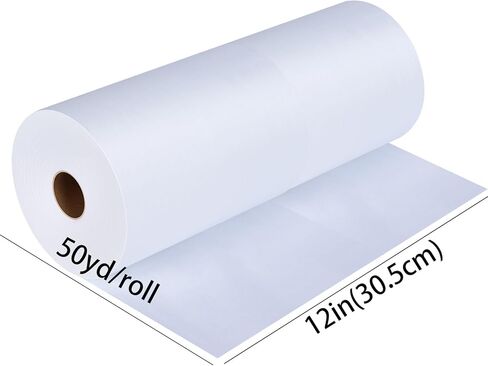 YIFHXY مثبت نسيج مقطوع للتطريز 8 بوصة × 50 ياردة/لفة، دعامة تثبيت تطريز مقطوعة - وزن متوسط ​​2.5 أونصة مثبتات تطريز مقطوعة - للتطريز الآلي والخياطة اليدوية in Kuwait