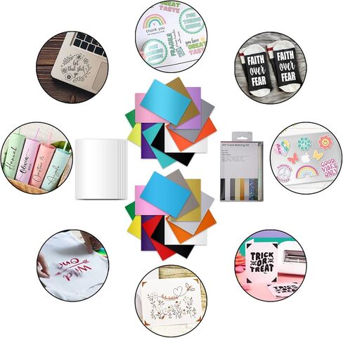 LOPASA Starter Kit for Cricut Joy Xtra Machine, Extra Bundle for Beginners, 8.5x12 Xtra Size Accessories and Supplies for Newbies, Everything Material You Need (Card Making Bundle) in Kuwait