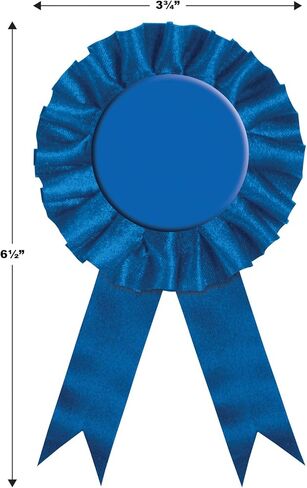 Award Ribbon (blue) Party Accessory (1 count) (1/Pkg) in Saudi Arabia
