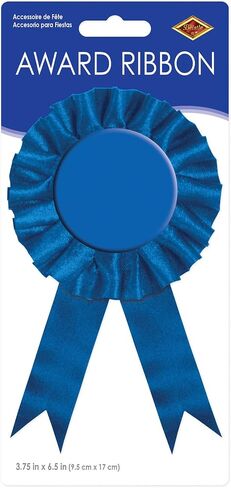 Award Ribbon (blue) Party Accessory (1 count) (1/Pkg) in Saudi Arabia