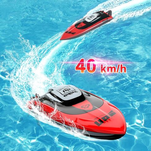 Cheerwing 17" Brushless RC Boat for Adults Kids, 40 km/h Fast Remote Control Boat with Self-Righting & Low Battery Alarm, Speed Boat for Pools, Lakes, River in Saudi Arabia