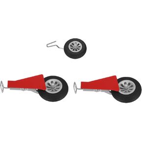 MECCANIXITY 1 Set RC Airplane Landing Gear Wheels for Toys Airplane Accessories RC Aircraft DIY Fixed Wing Parts RC Plane Jet Replacement