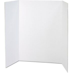 Pacon 3763 Spotlight Presentation Board, 48 x 36, White, 24/Carton