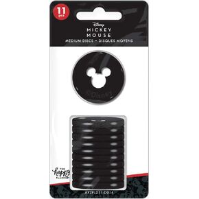 Mickey Mouse Medium Plastic Disc Set - Black