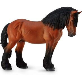 CollectA Ardennes Stallion-Bay Horse Toy