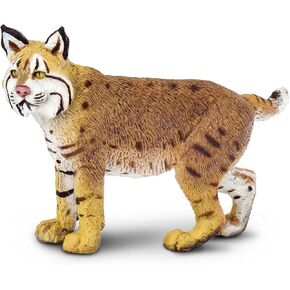 Safari Ltd. Bobcat Figurine - Lifelike 3" Figure - Educational Toy for Boys, Girls, and Kids Ages 3+