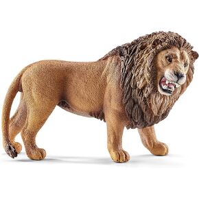 Schleich Wild Life, Animal Figurine, Animal Toys for Boys and Girls 3-8 Years Old, Roaring Lion, Ages 3+