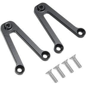 Aluminum Alloy Front Extension Shock Mount Upgrades for 1/10 TF2 Trail Finder 2 RC4WD RC Crawler Car