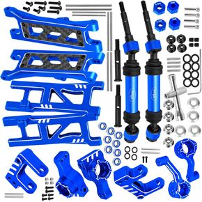 RC Upgrades Part for ECX 1/10 2WD Ruckus,Axe,Brutus,Circuit,AMP MT,AMP DB,AMP Crush,K&N Torment,Caster Block,Steering Blocks,Rear Stub Axle Carriers,Arms,Drive Shaft,Red