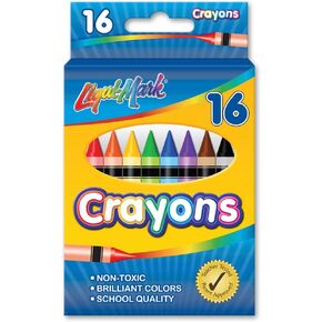 16pk Crayons - Assorted Colors