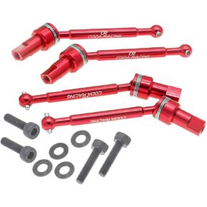 RC Aluminum Front & Rear Driveshaft Assembly for Traxxas LaTrax 1/18 Teton,Desert Prerunner,SST-Replaces Part 7650