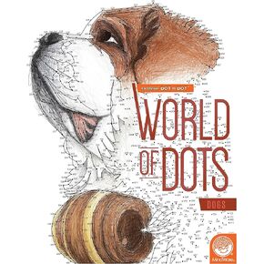 MindWare World of Dots: Dogs Puzzle Coloring Book