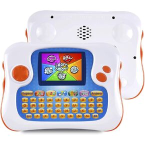 Eduboy Kids Tablet,English-Spanish Bilingual Learning Tablet for kids, Educational Toy with 104 Learning Apps/Games,Support TV Out Function,Great Choice for Preschool Toddlers Babies Early Education