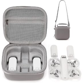 Case for DJI NEO, dji neo case Portable PU Storage Bag for DJI Neo Fly More Combo, Waterproof DJI Neo Drone Case Shoulder Bag for DJI Neo Accessories