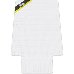 Vicwe Office Chair Mat for Carpet, 32" X 55" Heavy Duty Desk Chair Mat for Carpeted Floors, Easy Glide Rolling Plastic Floor Mat, Ship Flat,Easy to Clean with Lip