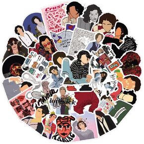 61Pcs Conan Gray Stickers Pack, Cute Cartoon Vinyl Waterproof Sticker Decals for Water Bottle, Laptop, Phone, Scrapbooking, Journaling Choice for Adults for Party Supply Decor