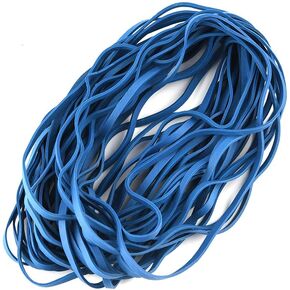 Large Rubber Bands 12 Inches Heavy Duty Large Rubber Bands Strong Elastic Bands for Office Supply, File Folders, Garbage Cans, 30 Pack (Purple)