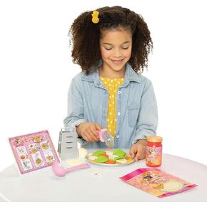 Disney Princess Style Collection Pink Apron Pizza Night Meal Kit