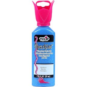 TULIP Dimensional Fabric Paint 20942 Dfpt 1.25Oz Sparkle Blueberry, 1.25 oz, As Detailed