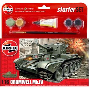 Airfix Cromwell MkIV Starter Gift Set (1:76 Scale)