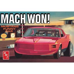 AMT 1970 Ford Mustang Funny Car Mach Won 1:25 Scale Model Kit