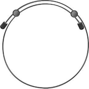 Crop Tuck Adjustable Band, Crop Tuck Tool for Sweater and Shirt, The Elastic Band to Change The Style of Your Tops (black., Large) in Kuwait