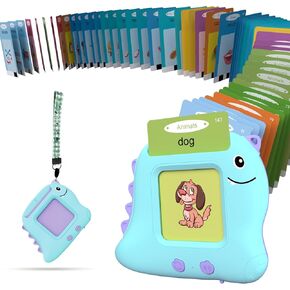 Talking Flash Cards, Montessori Learning Toy for Toddler, Autism Sensory Product Speech Therapy Toys, Preschool Kindergarten Educational Toy Sight Words Phonics for 2 3 4 Year Old Boys Girls